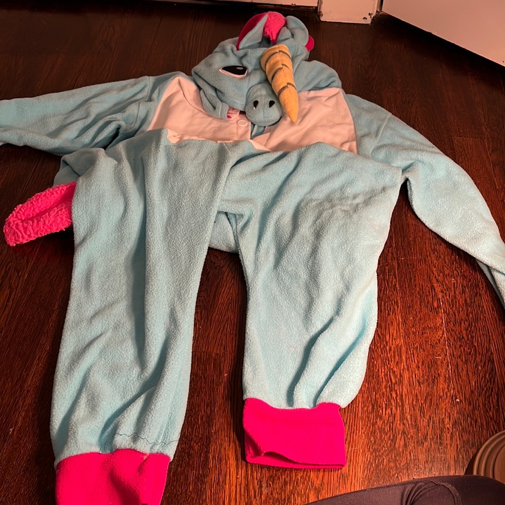 Unicorn fleece Onesie pajamas